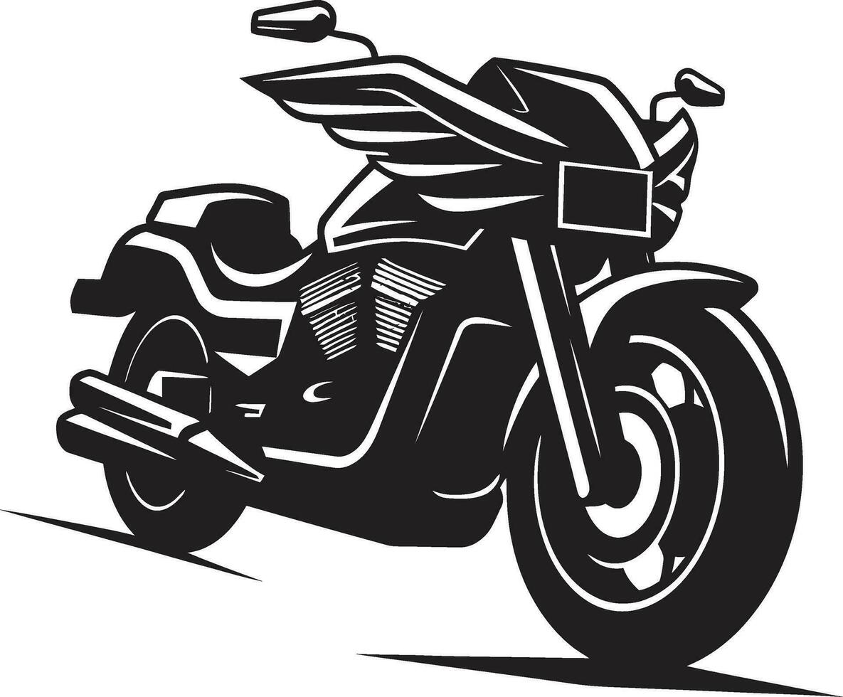 The Vector Road Trip Motorbike Adventures Vectorized Dreams on Two Wheels Motorcycle Artistry