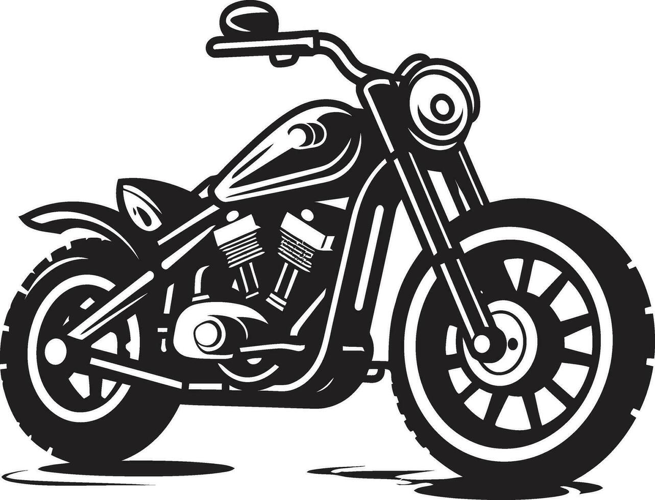 Speed Demon Vector Motorcycle Graphic Designs Chopper Customizations Vector Motorcycle Illustrations