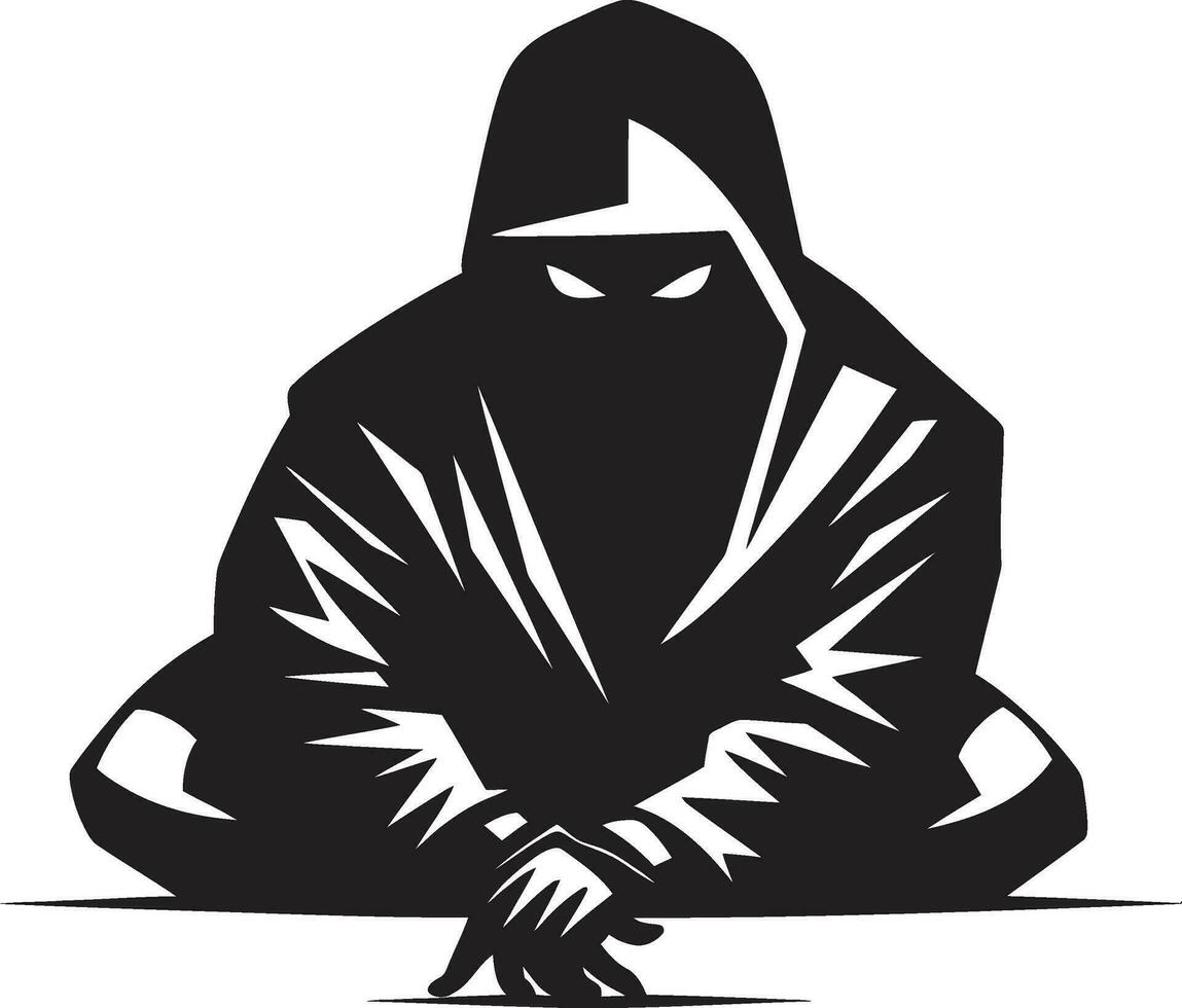 Martial Arts in Vector The Ninjas Legacy Vector Ninja Warriors Artistry in Motion