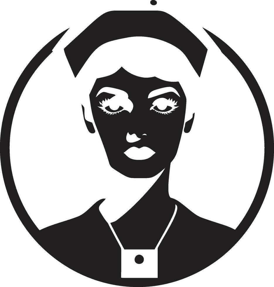 Nurse Symbols in Graphic Design Conveying Hope Nurse Vector Illustration A Visual Ode to Healthcare