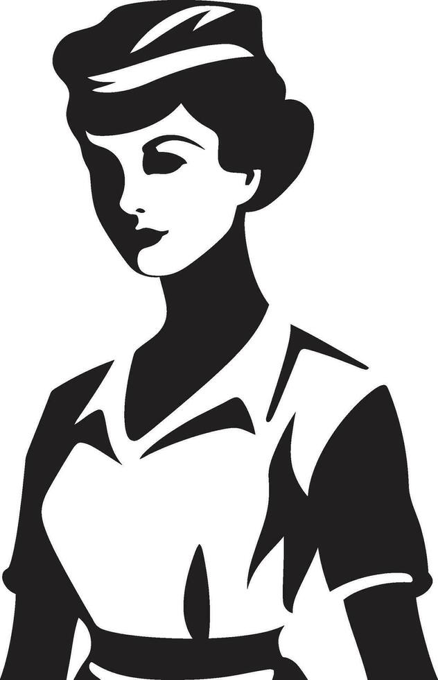 Nurse Vector Graphics Portraying Hope in Design Nurse Icons in Digital Art Expressing Care Visually