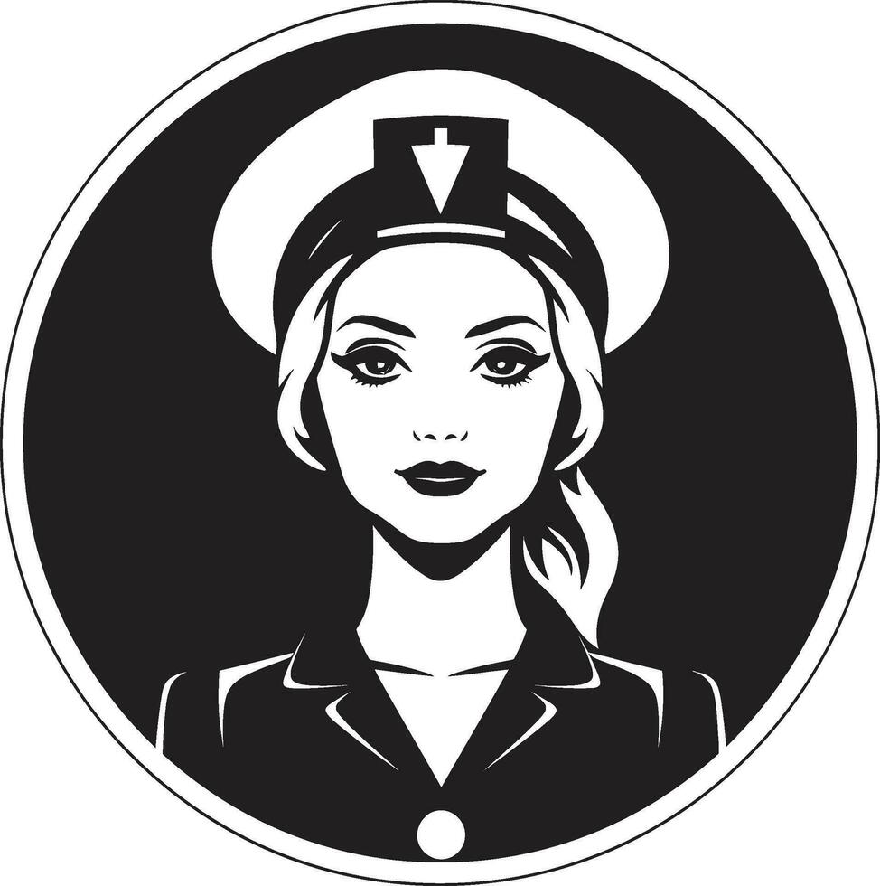 Vector Nurses Symbols of Resilience and Kindness Digital Tributes to Nursing Heroes