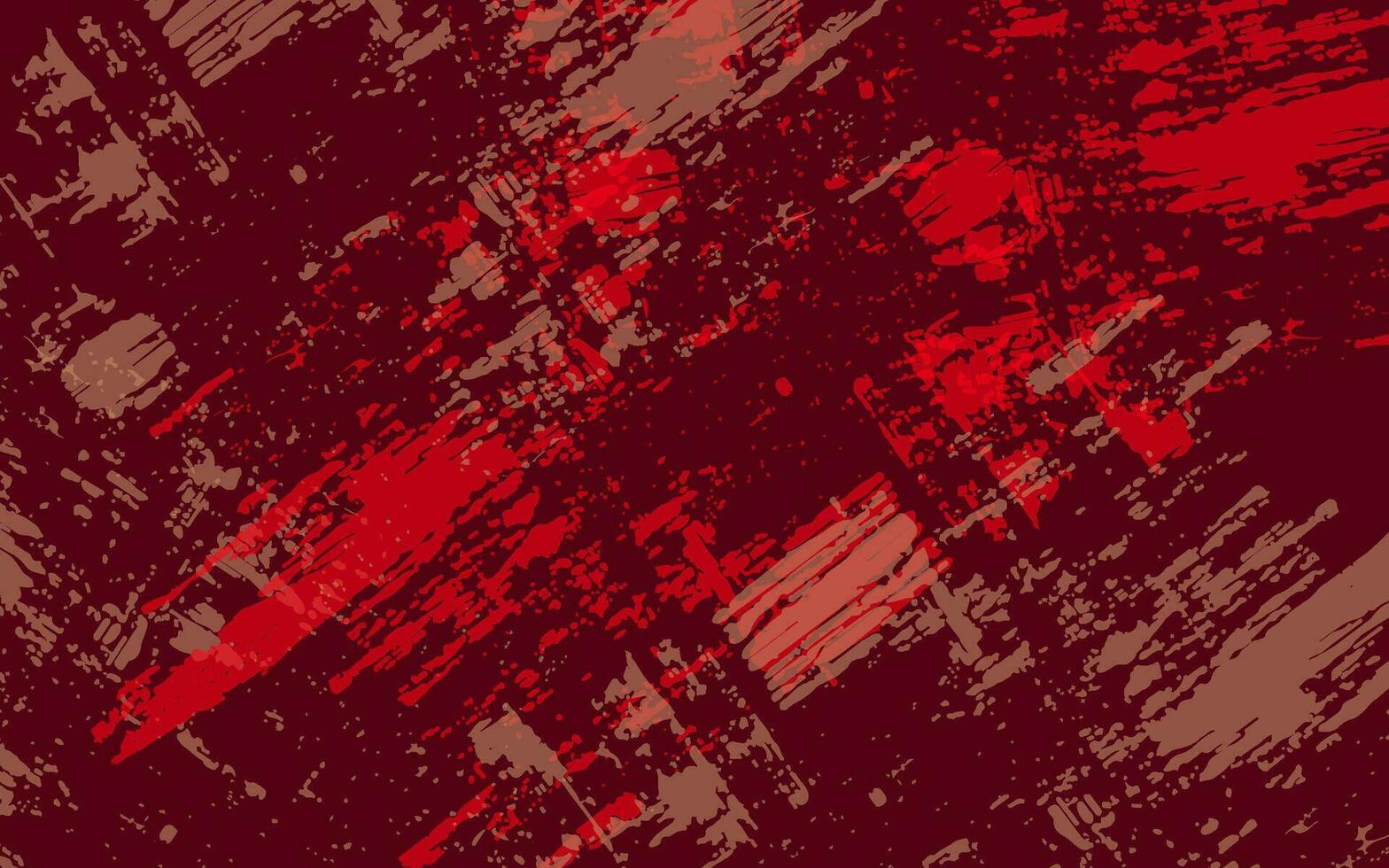 Abstract grunge texture splash paint red color background vector