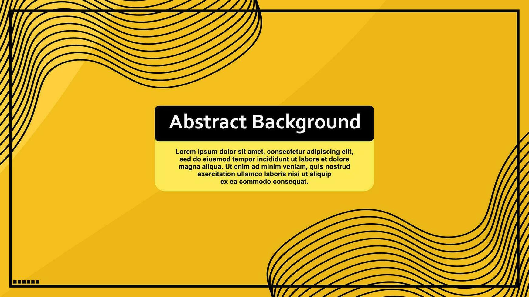 abstract yellow background vector