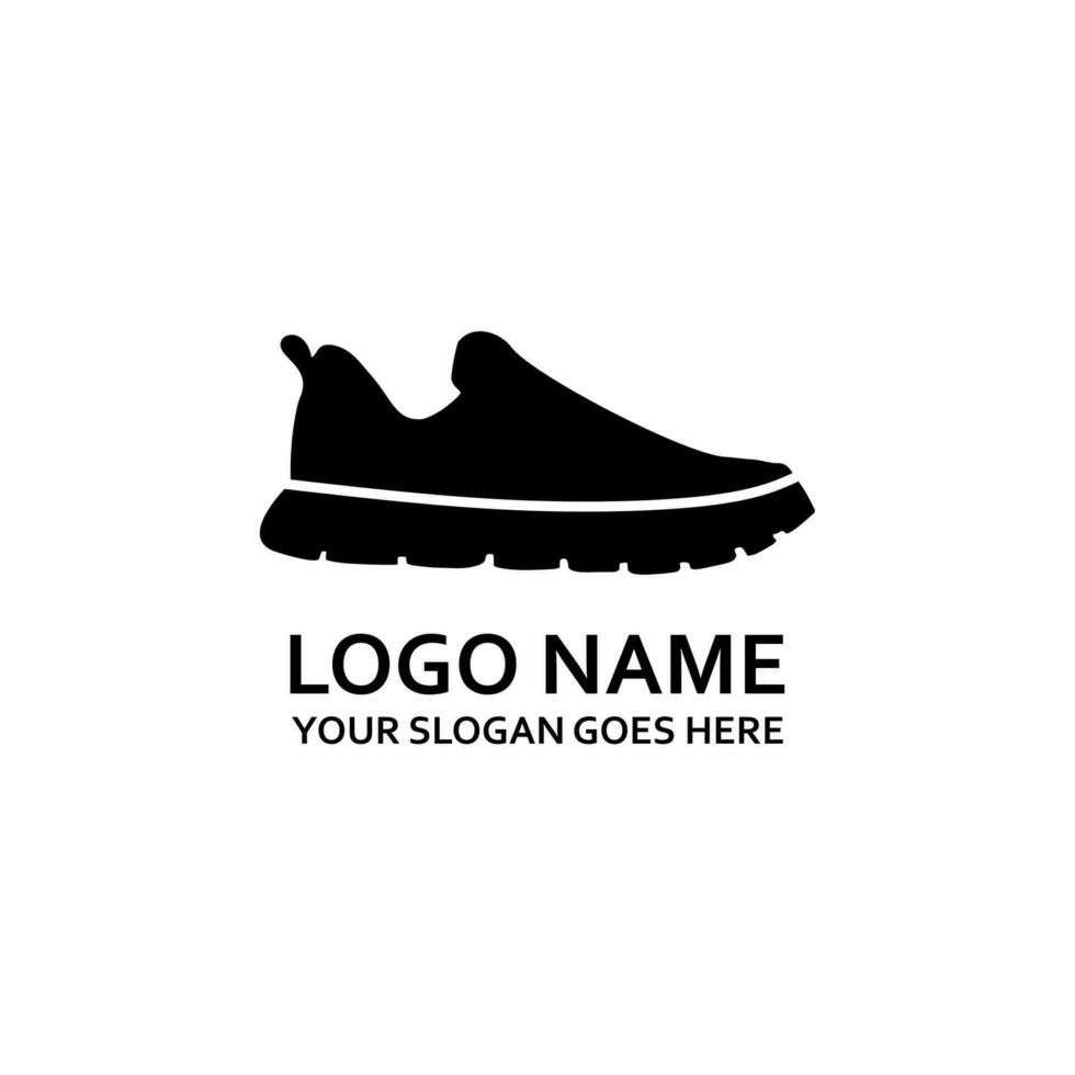 Zapatos logo o icono vector