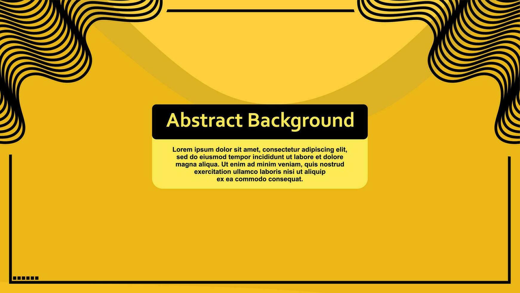 abstract yellow background vector