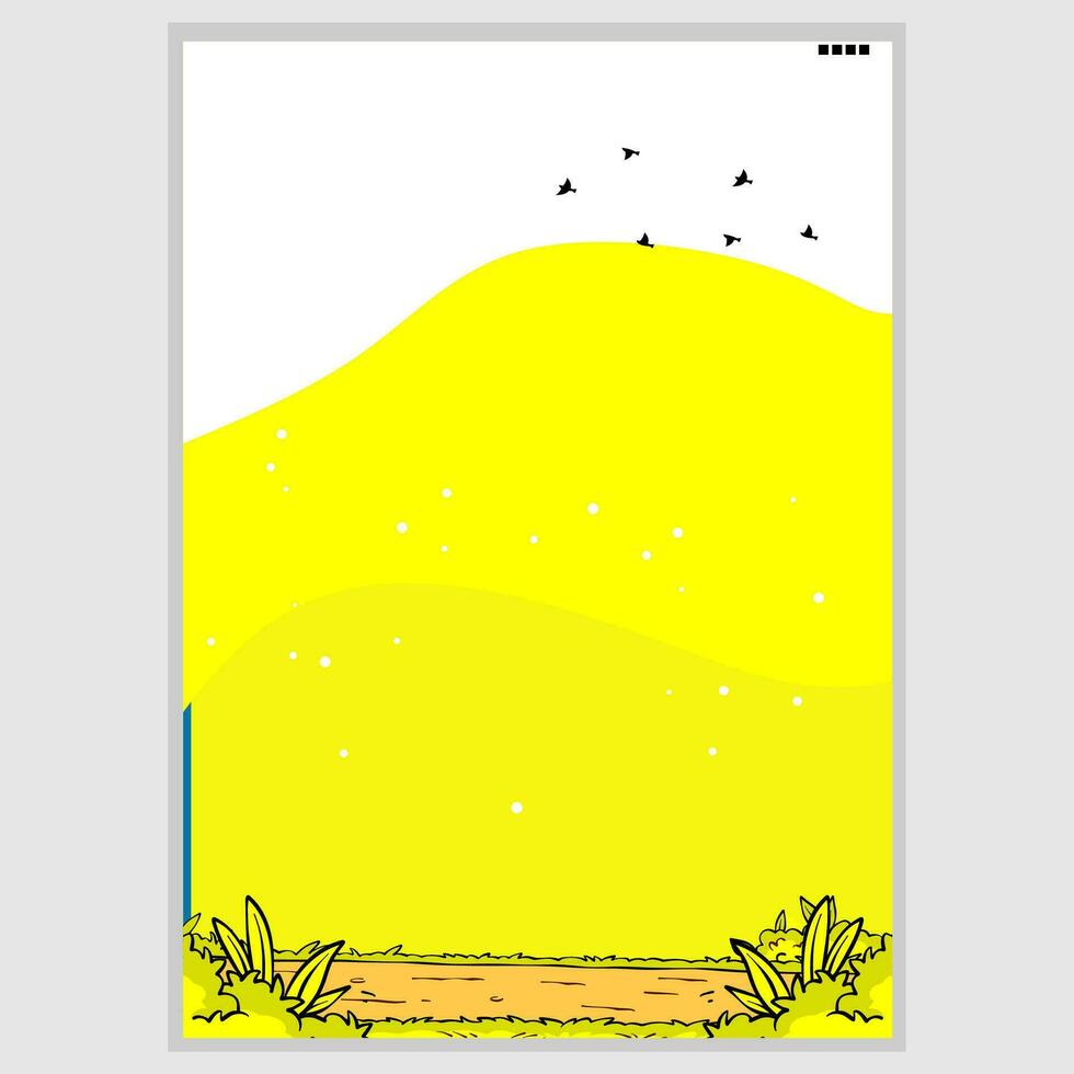 page background yellow vector