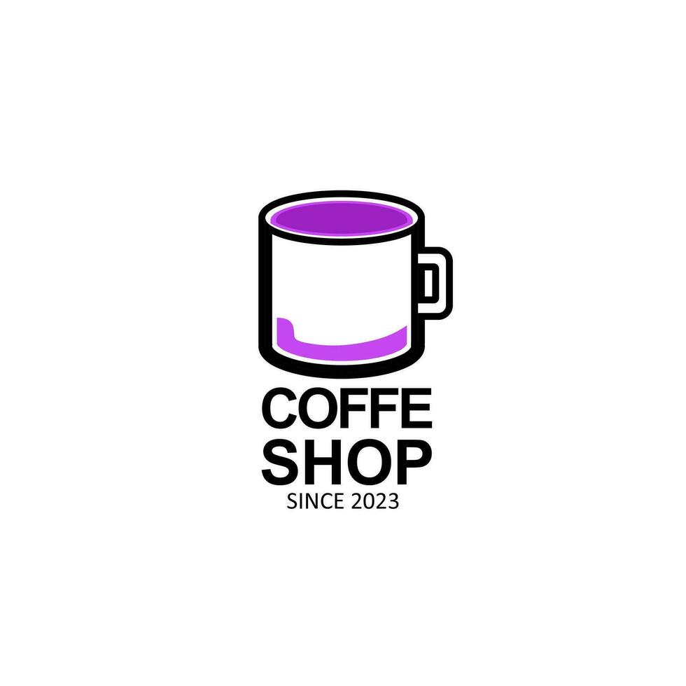 coffe shop logo vector