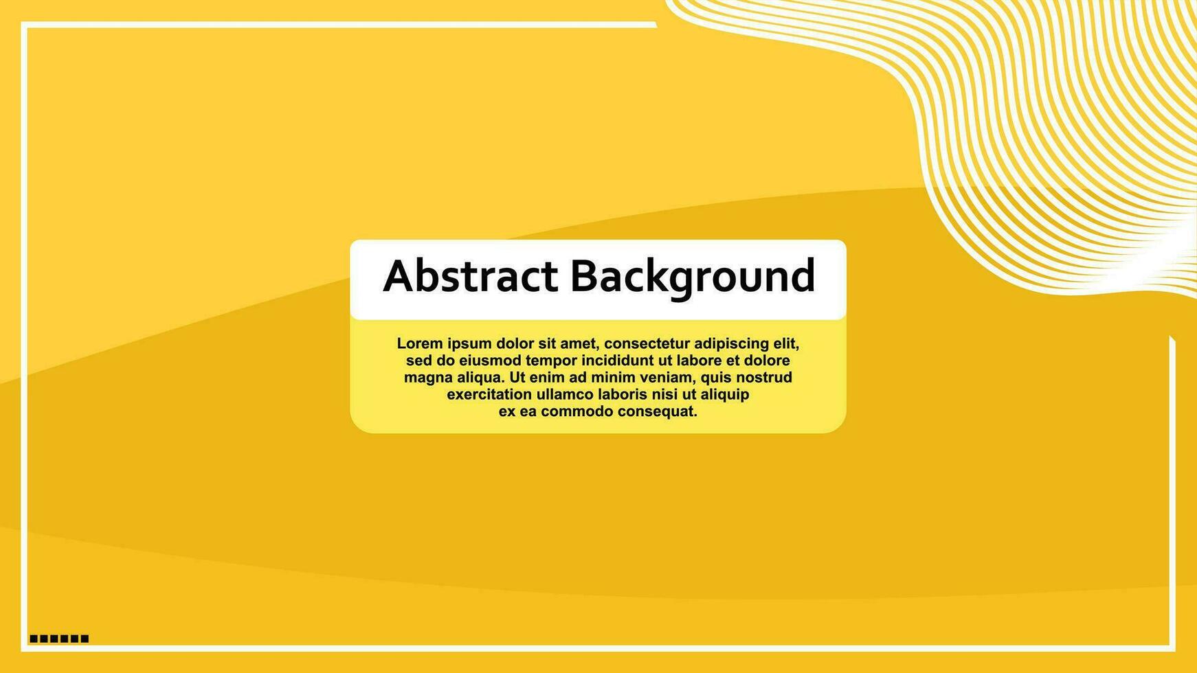 abstract yellow background vector