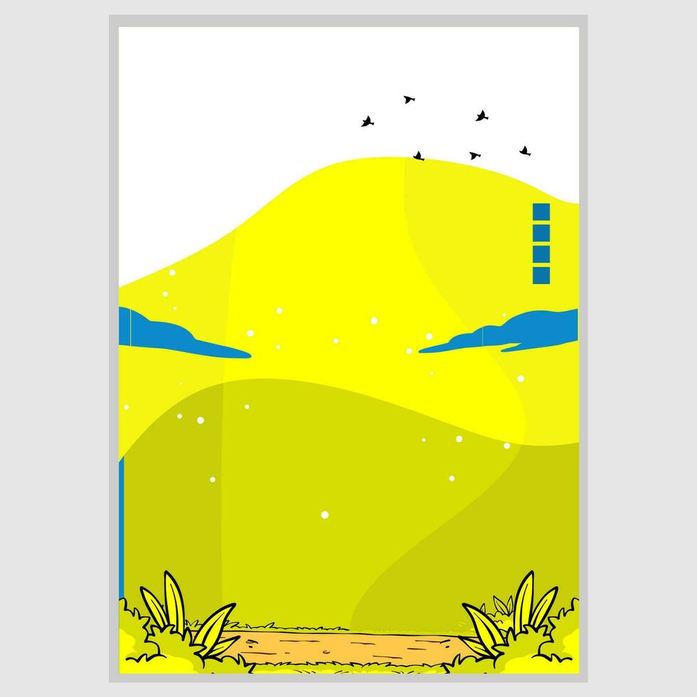 page background yellow vector