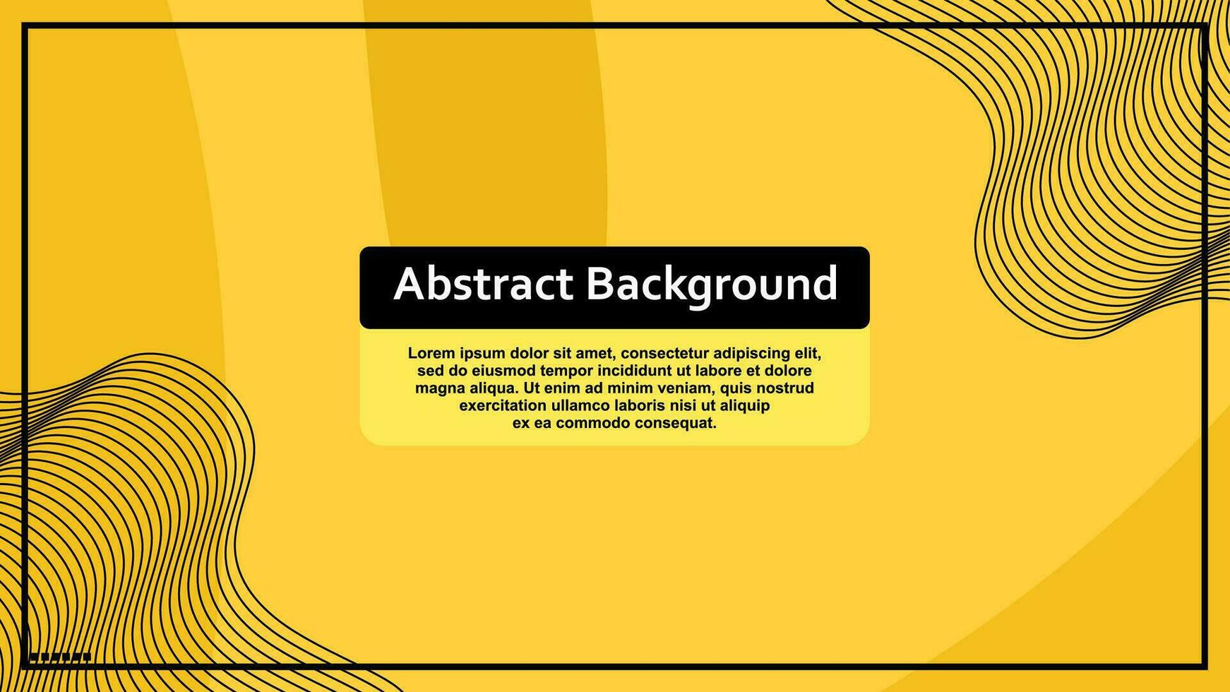 abstract yellow background vector