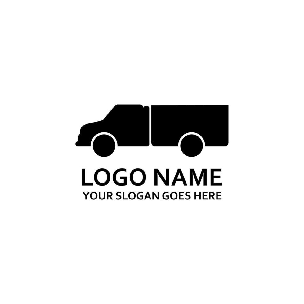 truck logo or icon vector