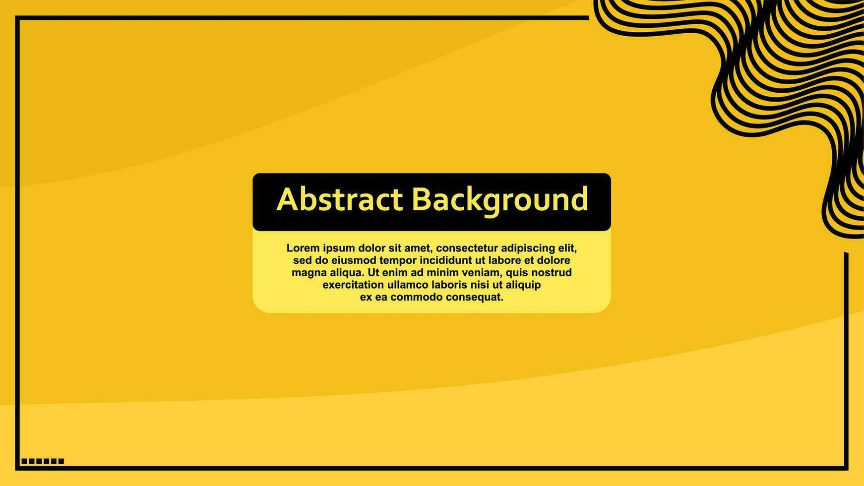 abstract yellow background vector