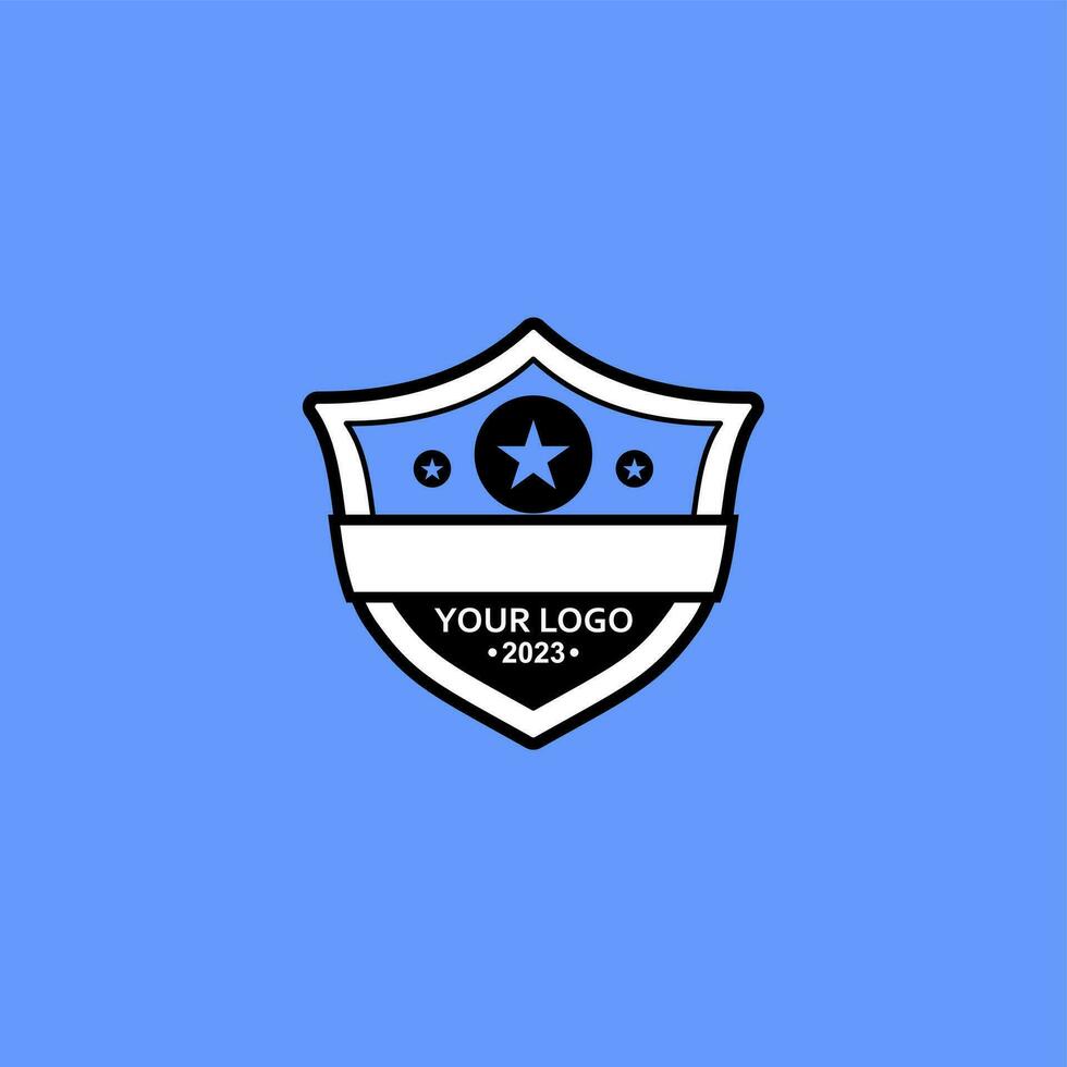 shield logo or icon vector