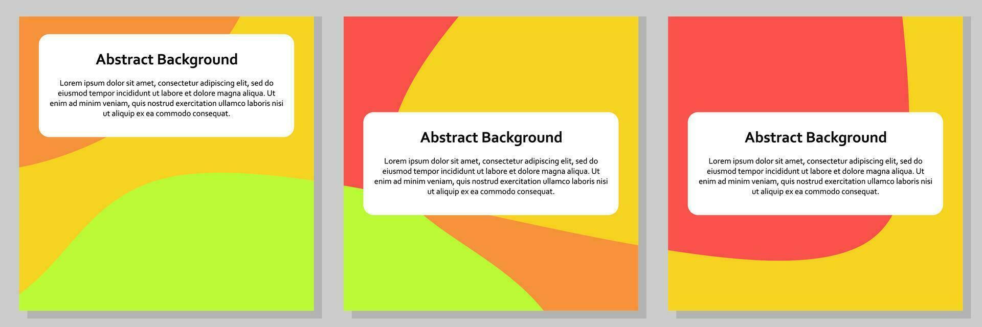 social media template design vector