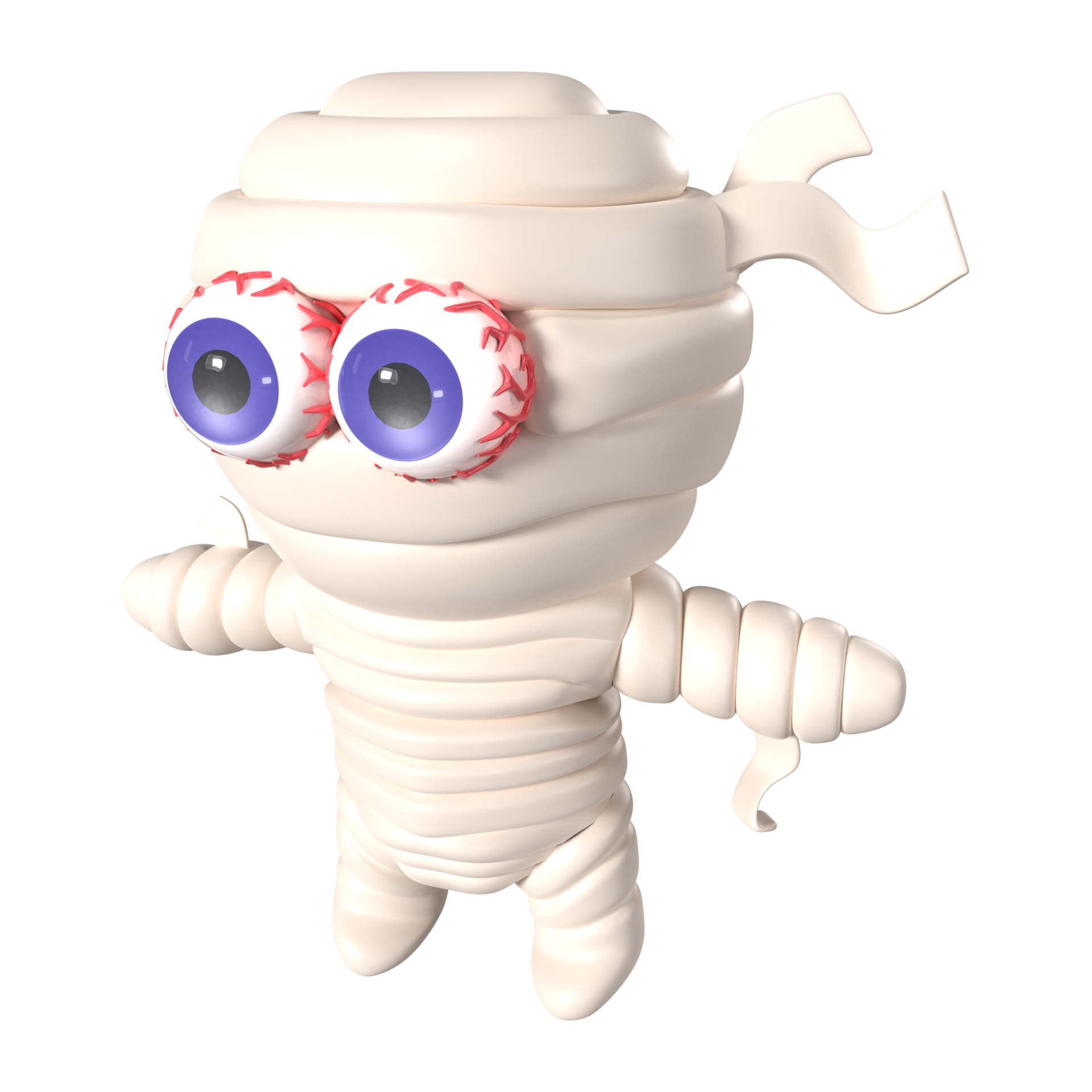 Mummy 3D Illustration Icon 34093905 PNG
