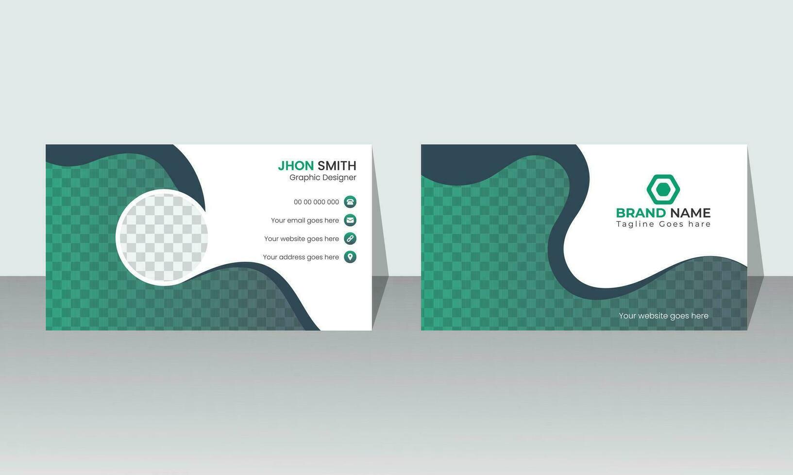 Professional Business Card vector