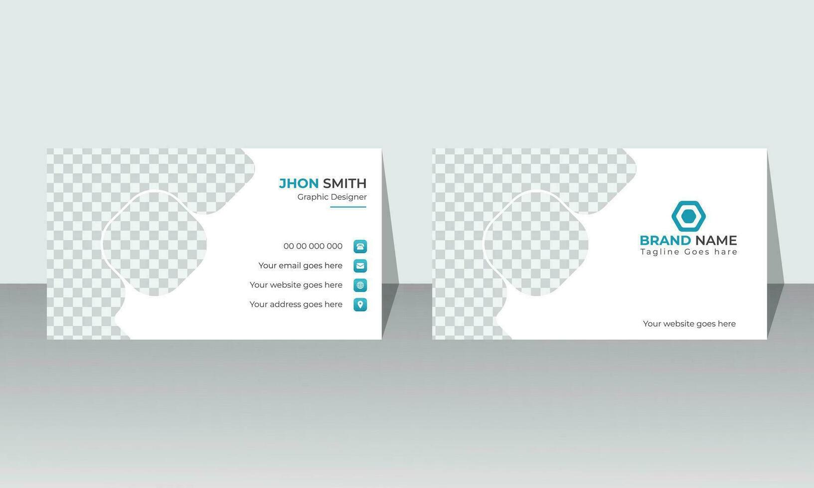 Professional Business Card vector