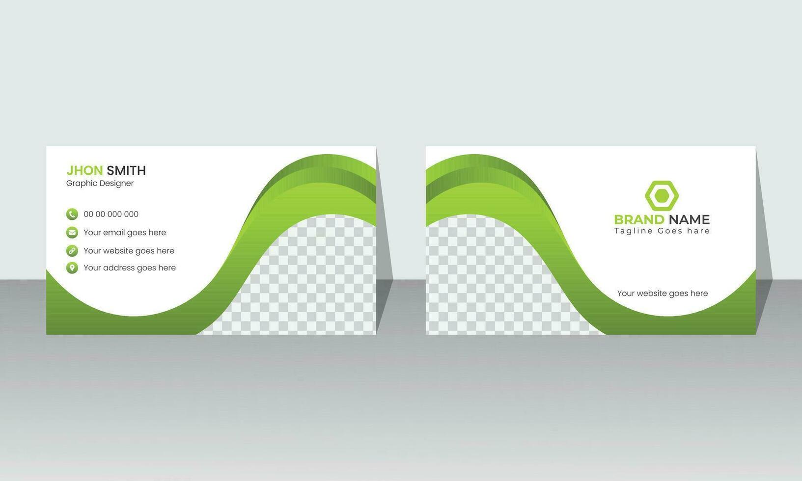 Professional Business Card vector