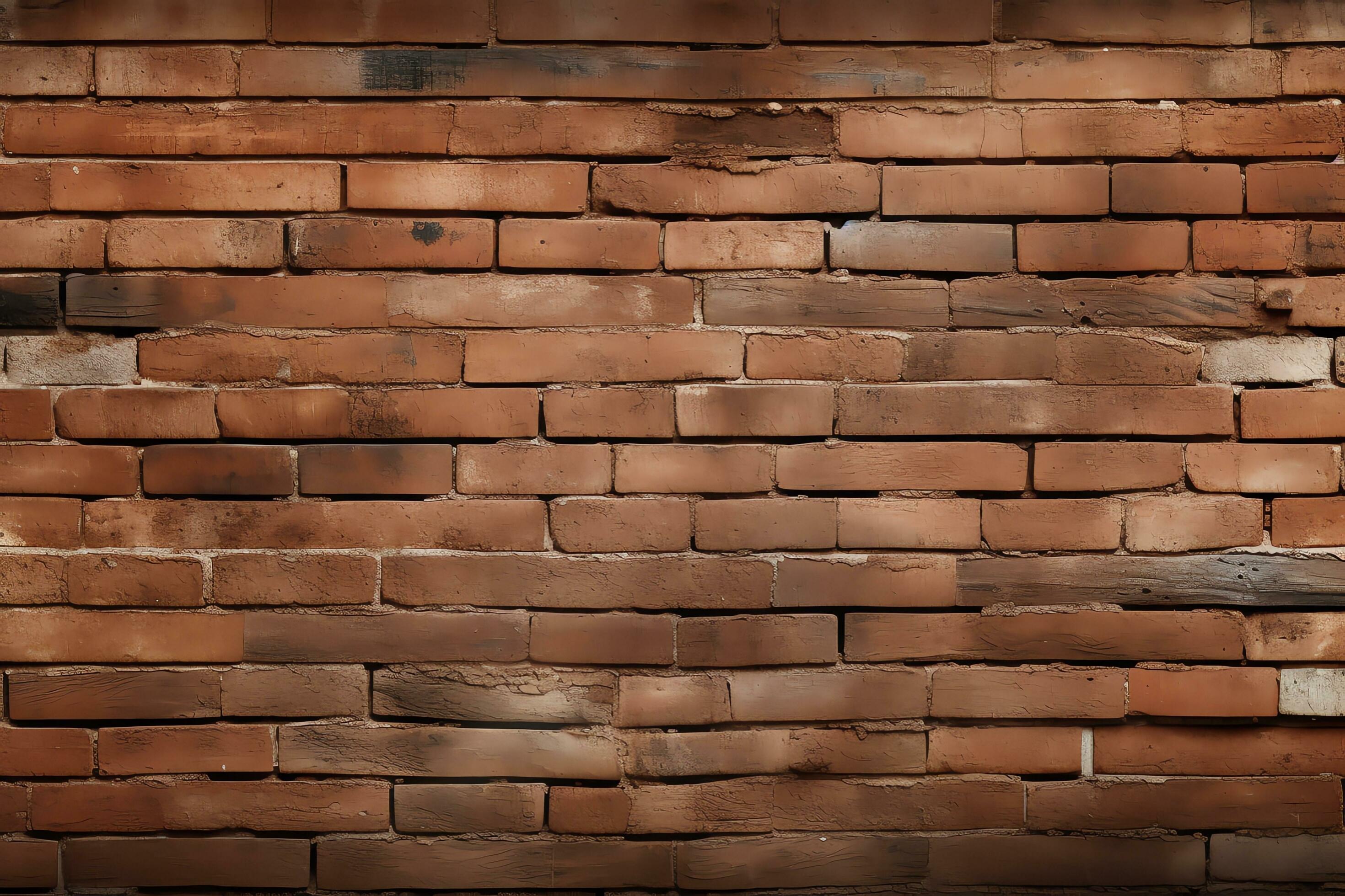Handcrafted Touch bricks texture, AI Generated 34094397 Stock Photo at