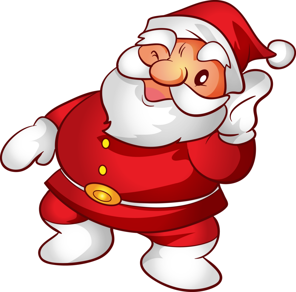 Père Noël joyeux Noël dessin animé personnage et élément 34094511 PNG