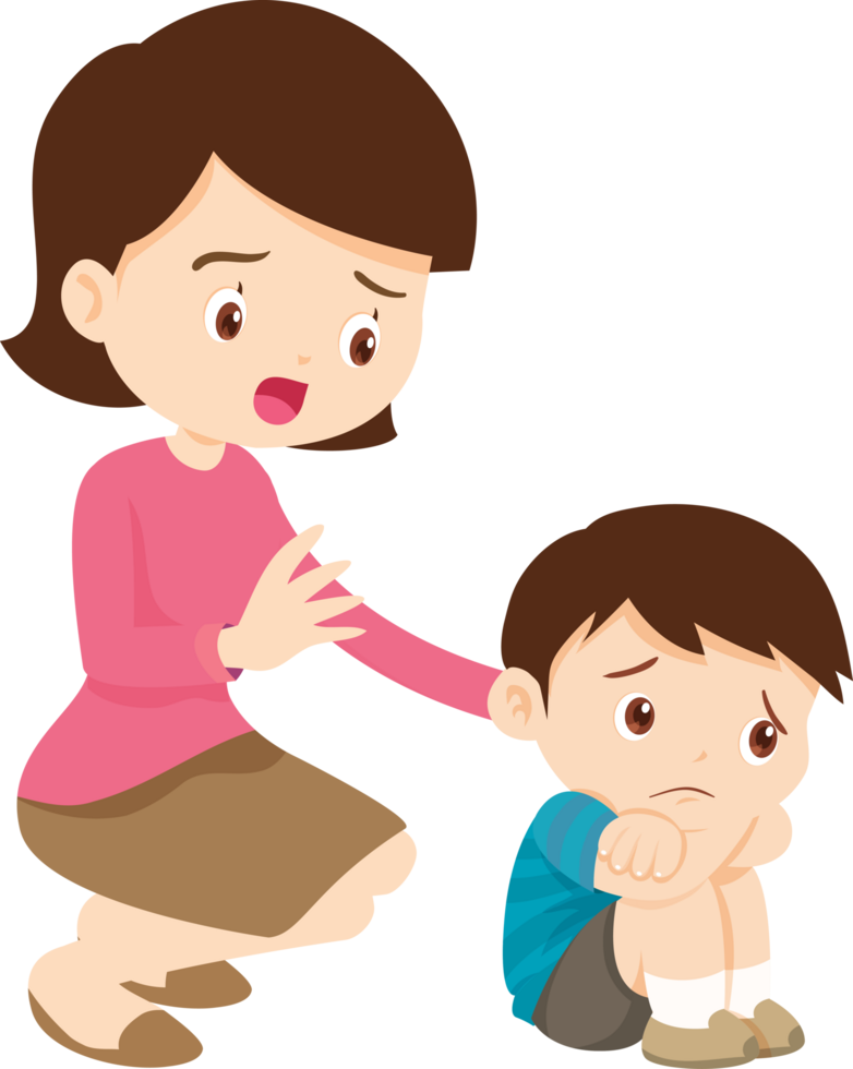 expression sad and cry cartoon character png