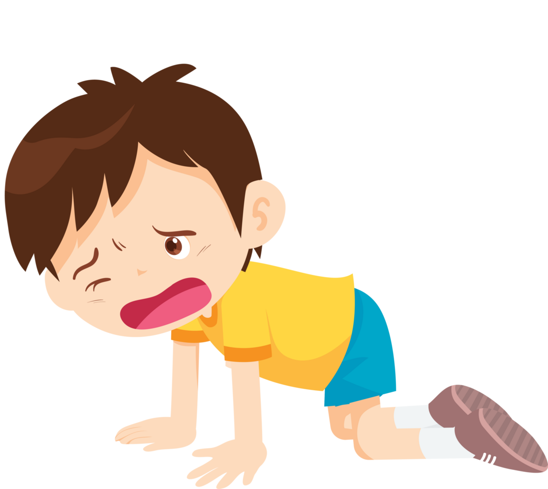 expression sad and cry cartoon character png