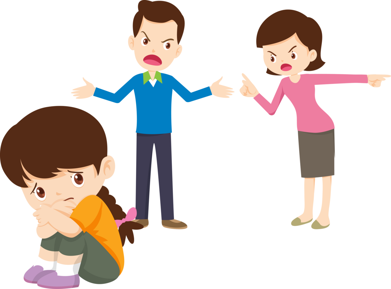expression sad and cry cartoon character png
