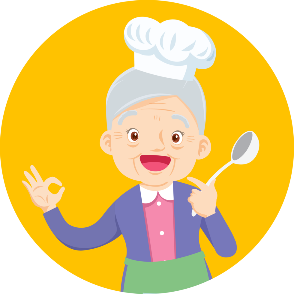 cute Cooking chef cartoon png