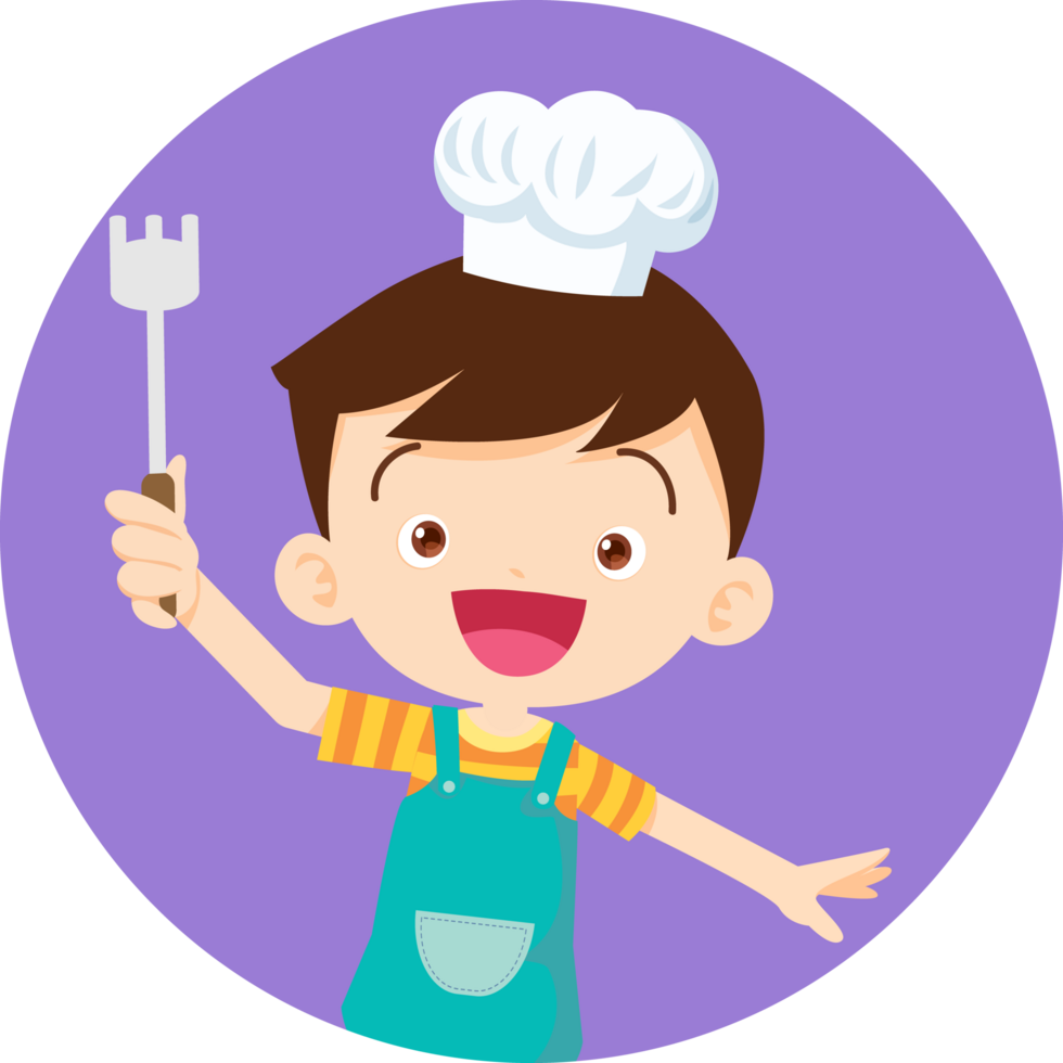 cute Cooking chef cartoon png