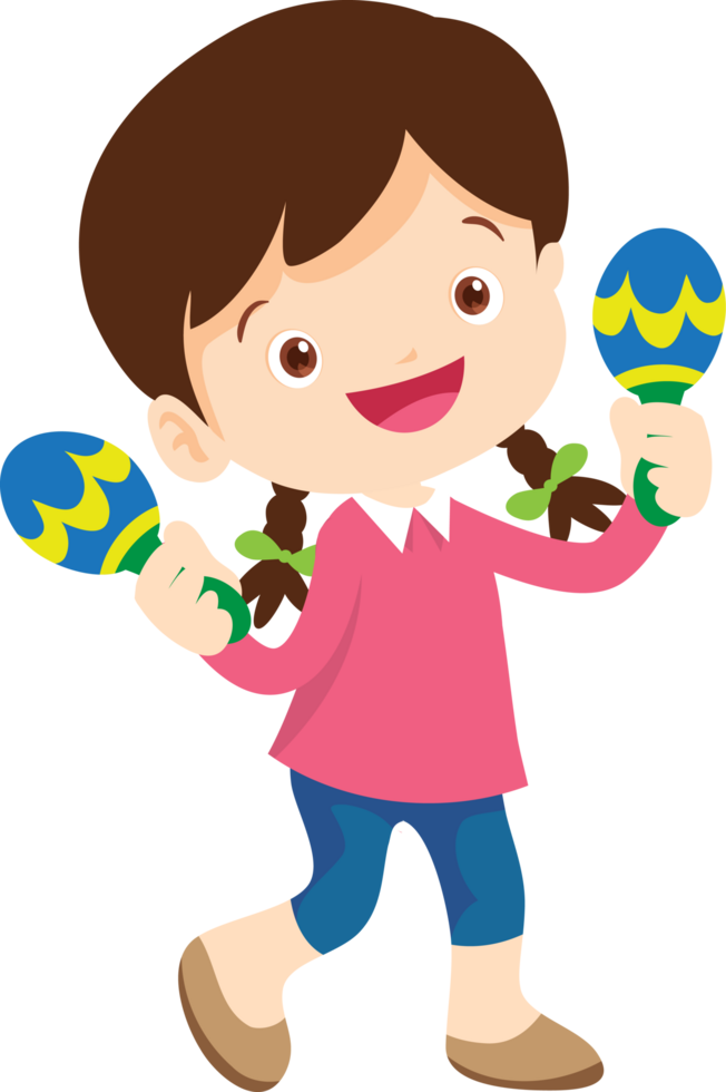 Musical Kind Kinder spielen Musik- Instrument png