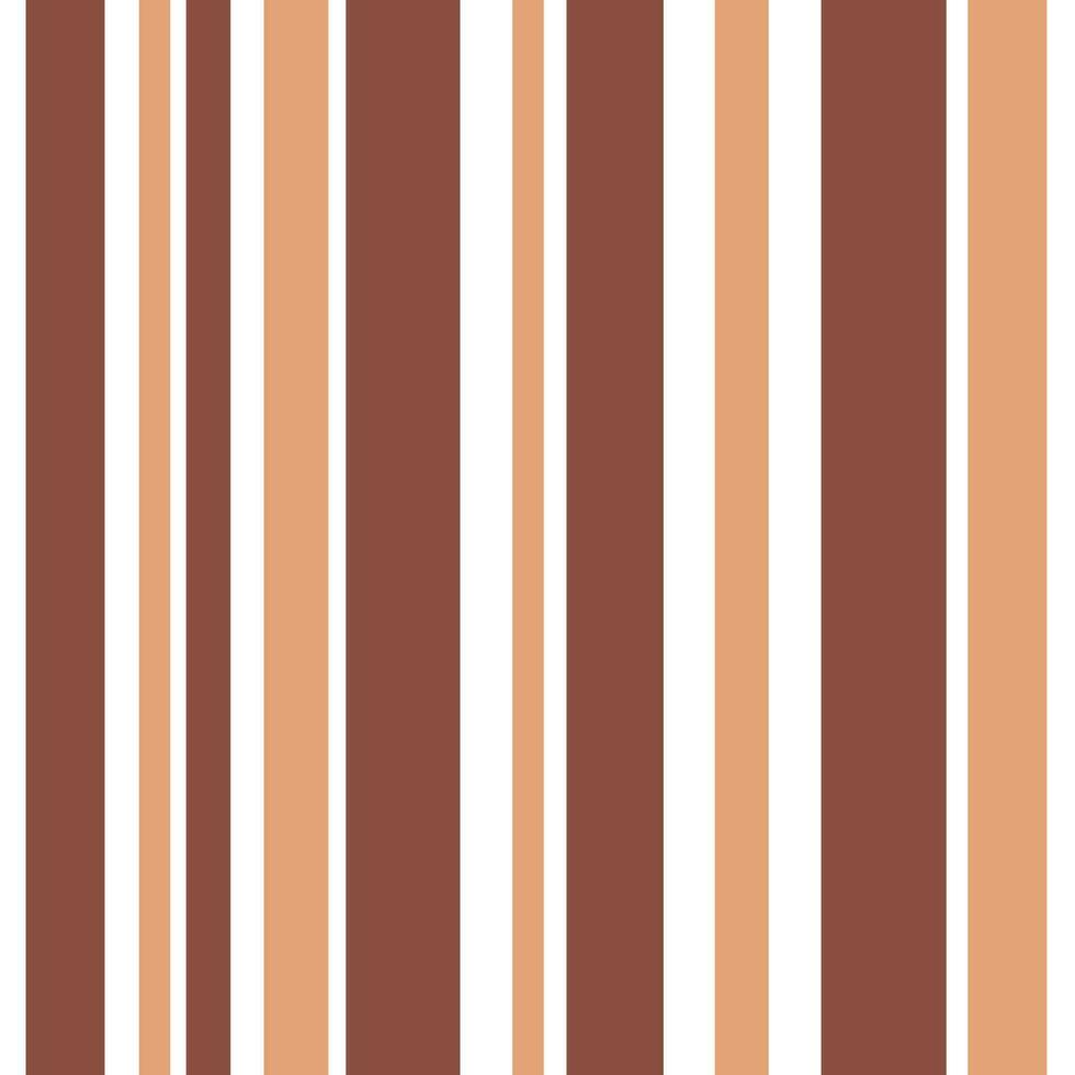 Seamless vector black background fabric pattern stripe balance stripe patterns cute vertical brown pastel color tone stripes different size symmetric layout. fabric pattern illustration.