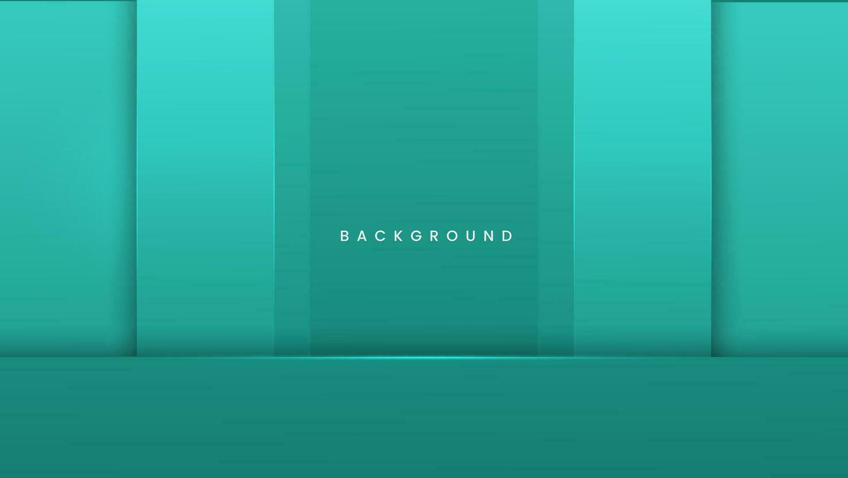 Green stage performance background. Performance space vector