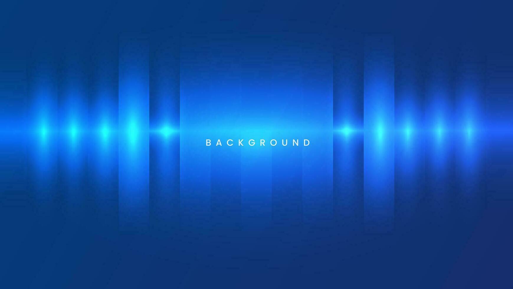 speaker with a blue background. Electronic spectrum waves vector