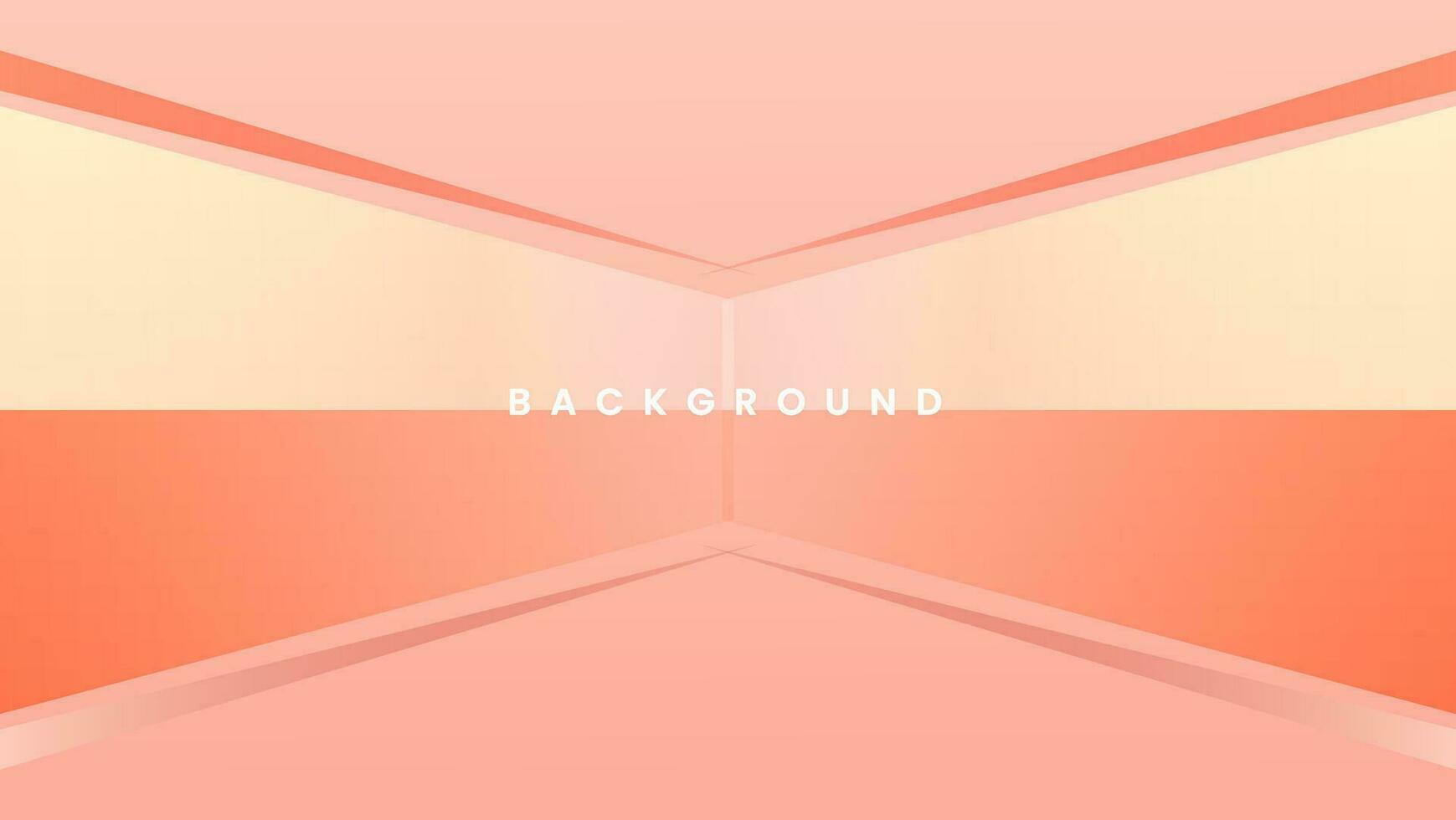 Red overlapping square background with geometric shape vector