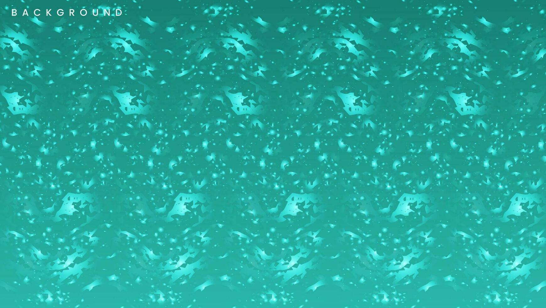 Abstract green mint paint splattered background vector