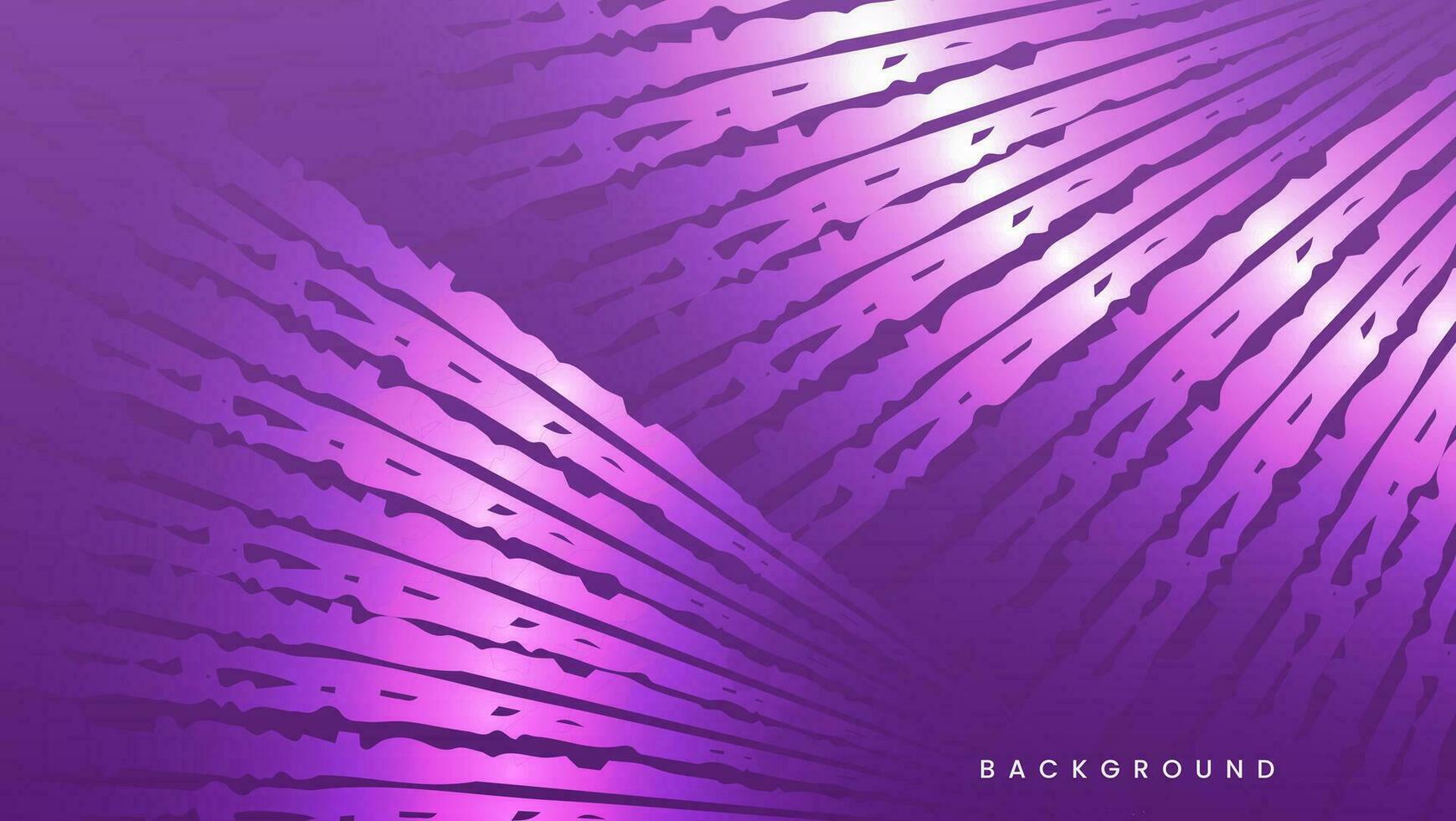 Curved purple stripes grunge background texture vector