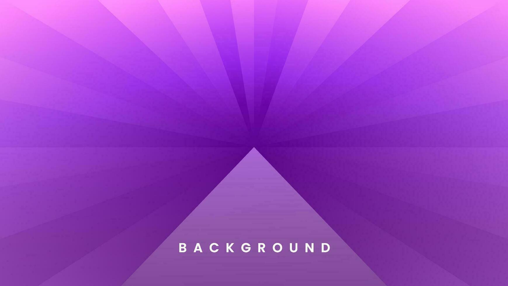 Elegant triangle background. Deep purple geometric shape vector