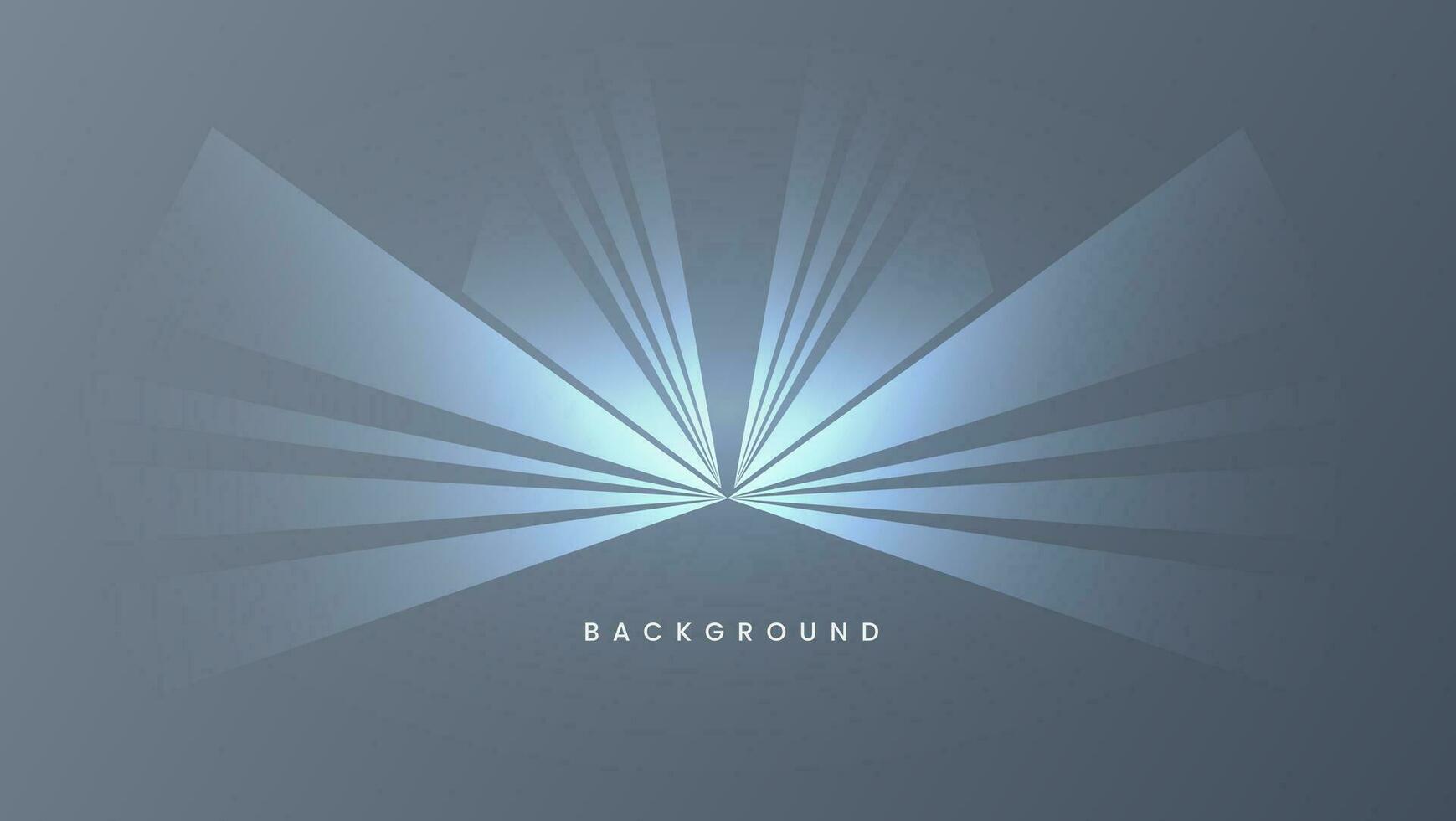 Grey technology background with blurred silver lines and light effect. Diagonal speed motion light vector