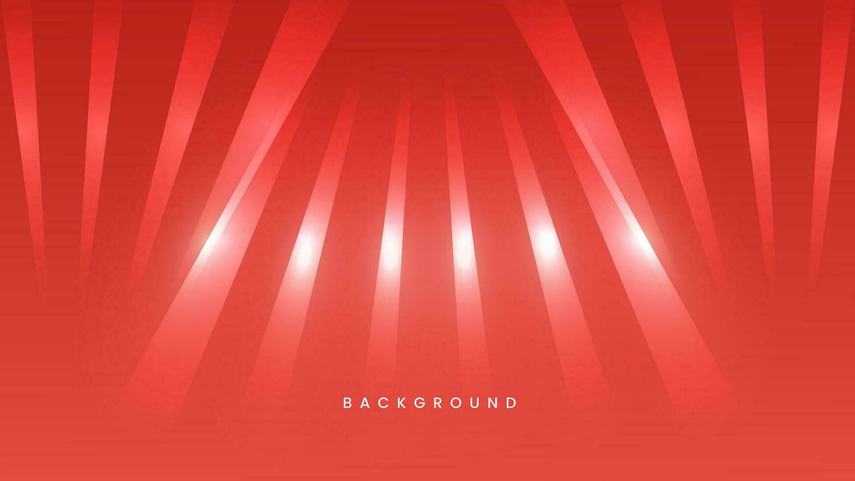 Red lines with sparkling background. Futuristic dynamic motion technology vector