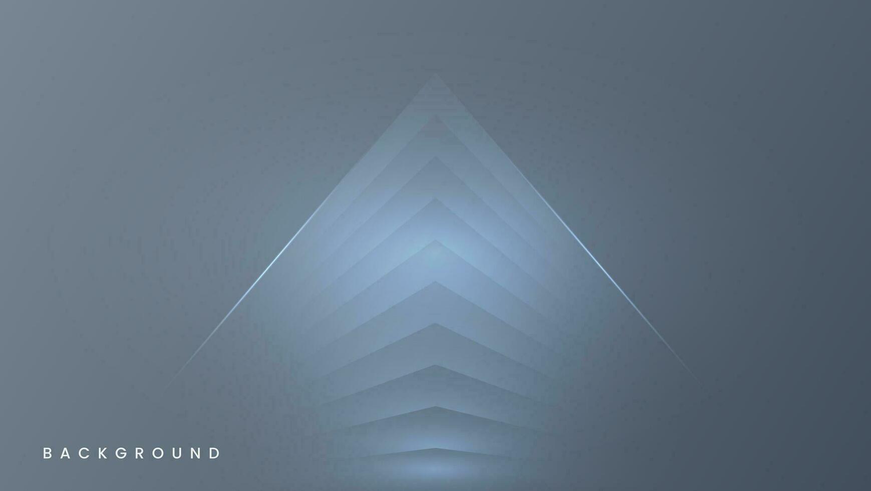 Gray geometric background overlap layer on bright space with slash effects vector