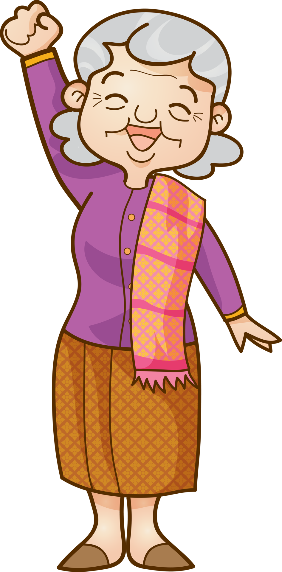 thai-traditional-cartoon-character-and-element-34097142-png