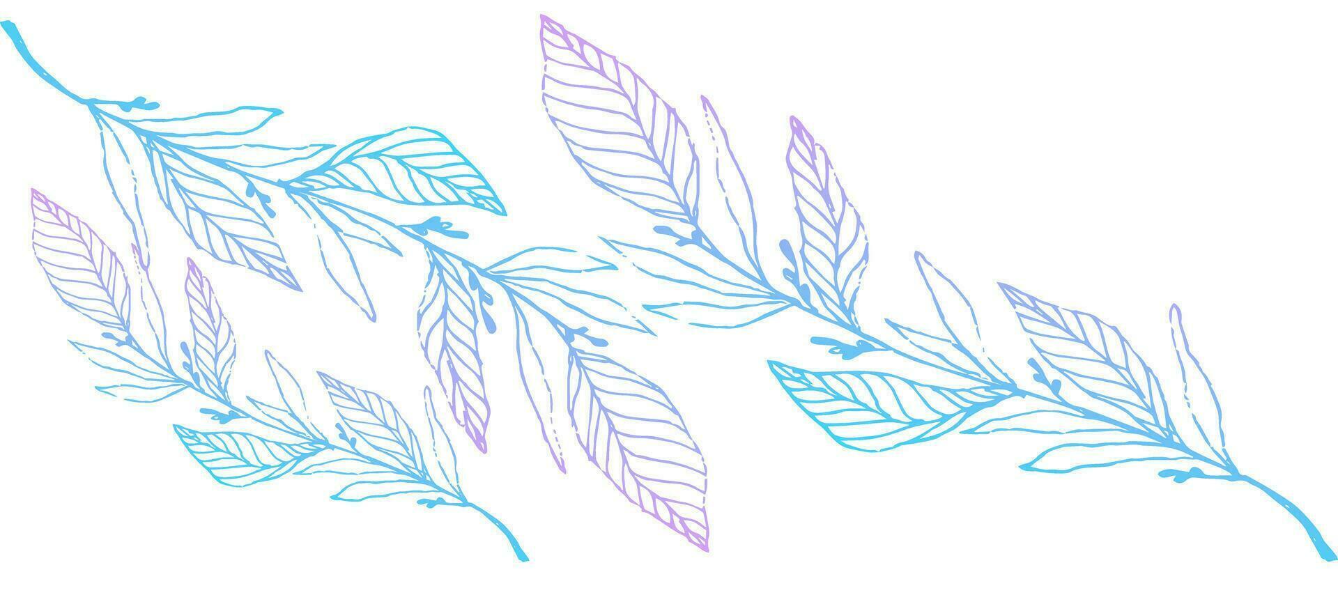 abstract Leaf Tree mesh white background Wallpaper vector