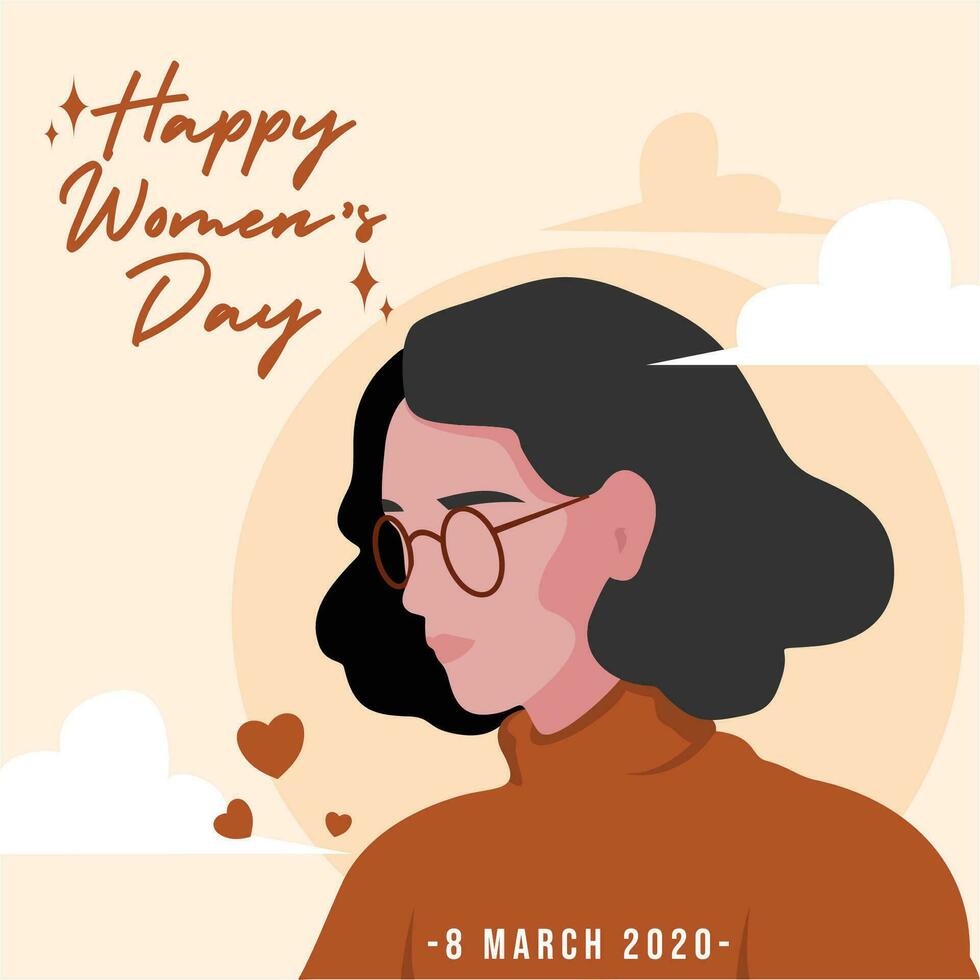 womens day vector illustration good for social media content banner .etc