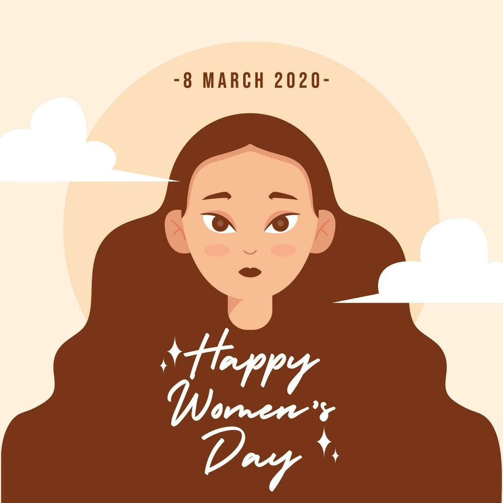 womens day vector illustration good for social media content banner .etc