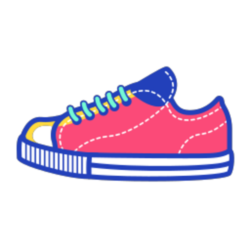 skate shoes illustration design png