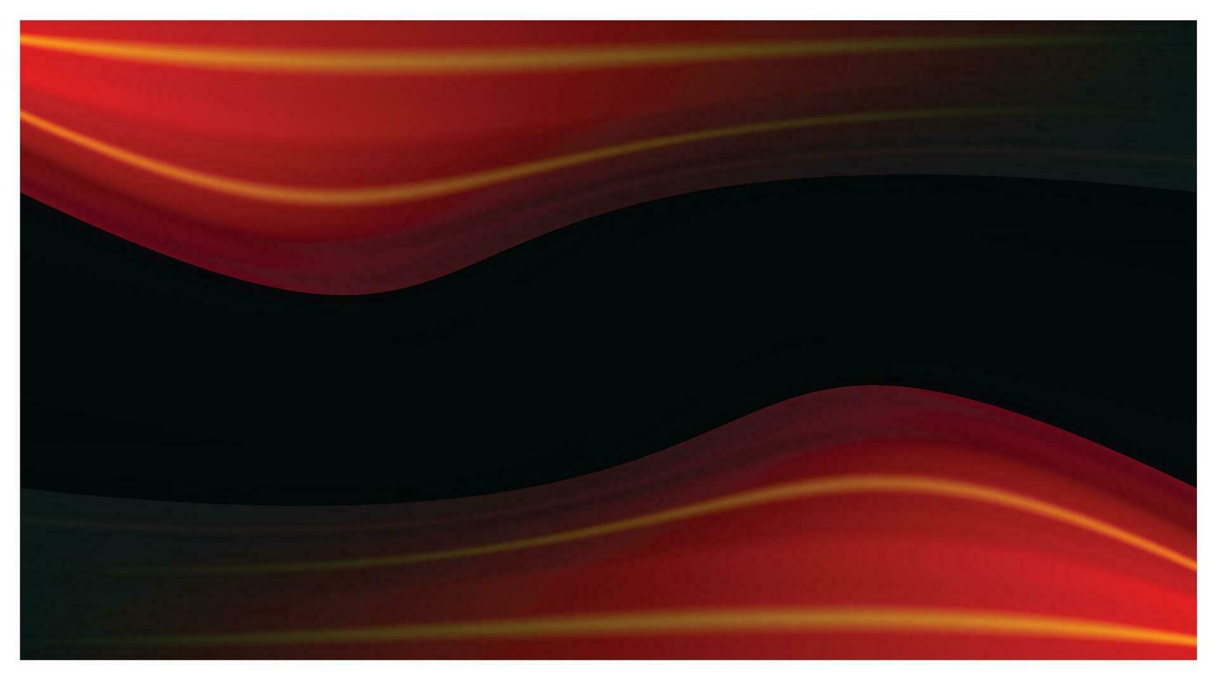 resumen -negro rojo -degradado fondo- diseño con vistoso -línea efecto brillante colores - gráfico creativo concepto. vector