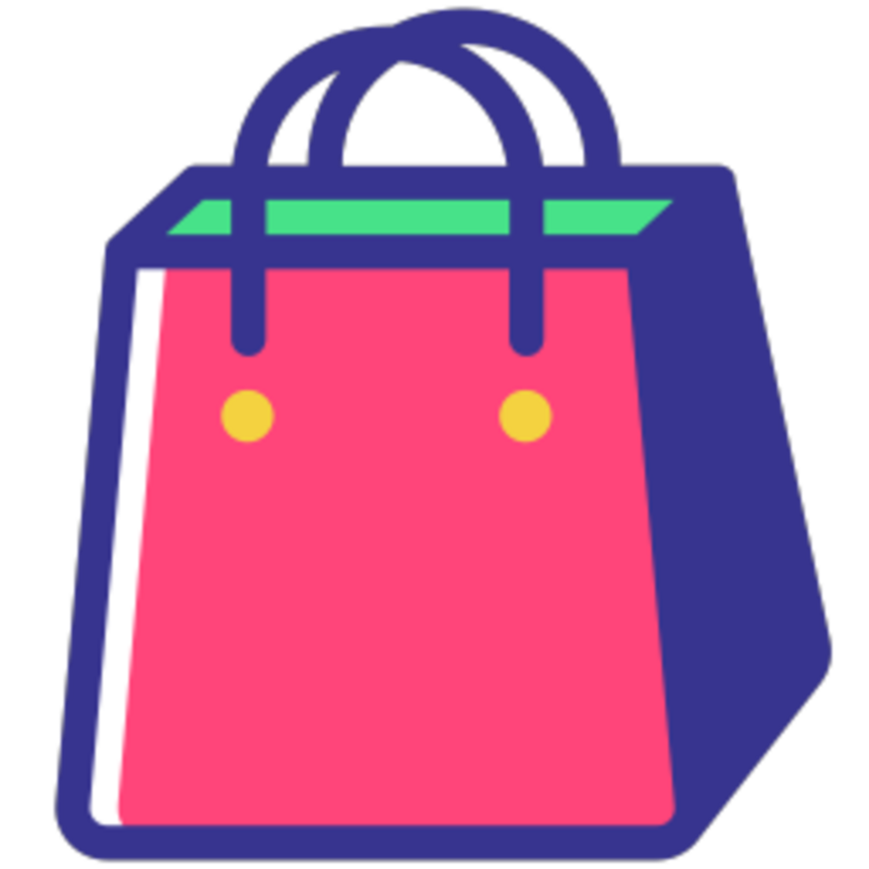 shopping illustration design png