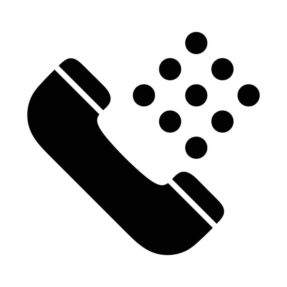 Dial Vector Glyph Icon For Personal And Commercial Use.