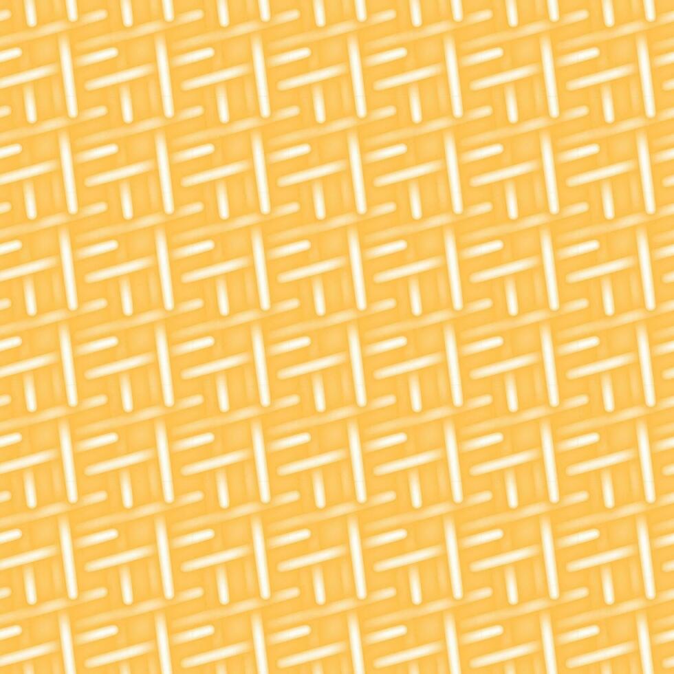 Abstract backdrop texture of intertwined glowing elements in trendy yellow shades. Knitted 3D effect vector